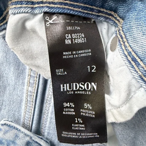 Hudson jeans sz 12 - Picture 5 of 9